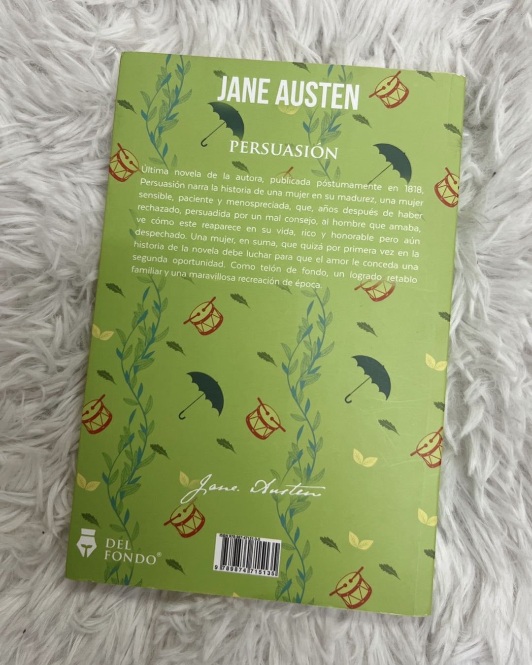 Libro “Persuasión-Jane Austen”