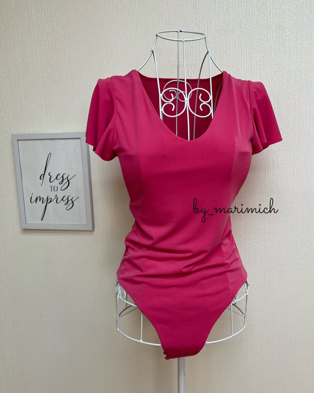 Body dup zara vuelitos fucsia