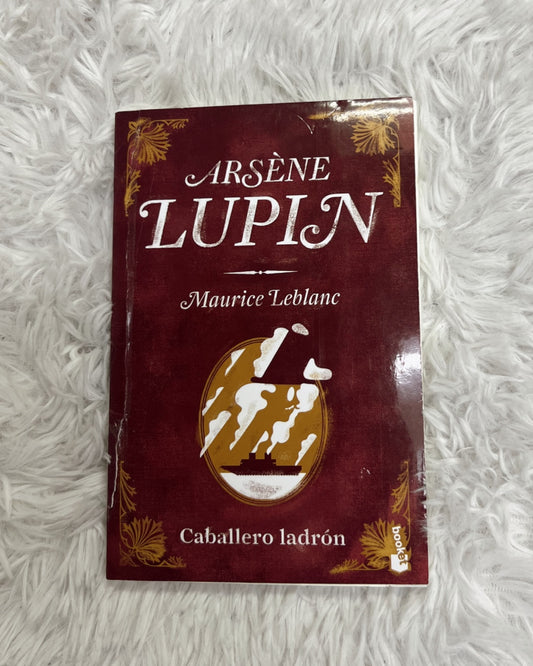 Libro”Caballero ladrón-Arsene lupin”