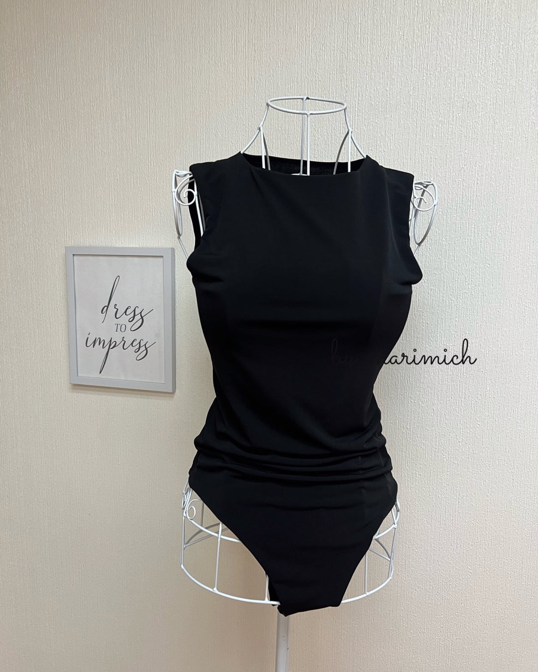 Body dup zara basic negro