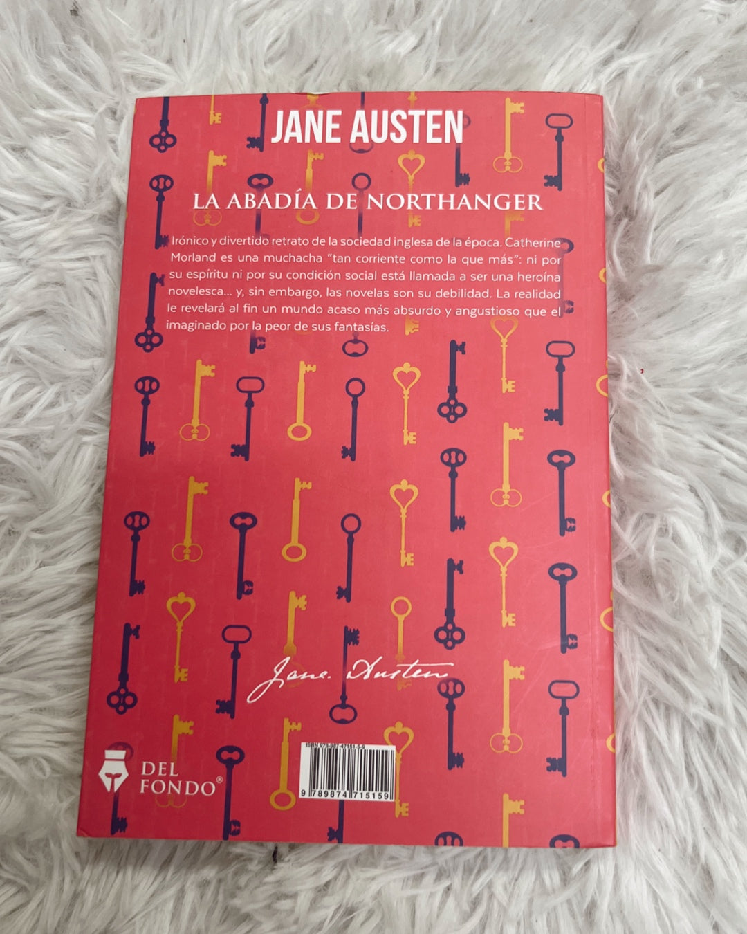 Libro “La abadía de northanger-Jane Austen”