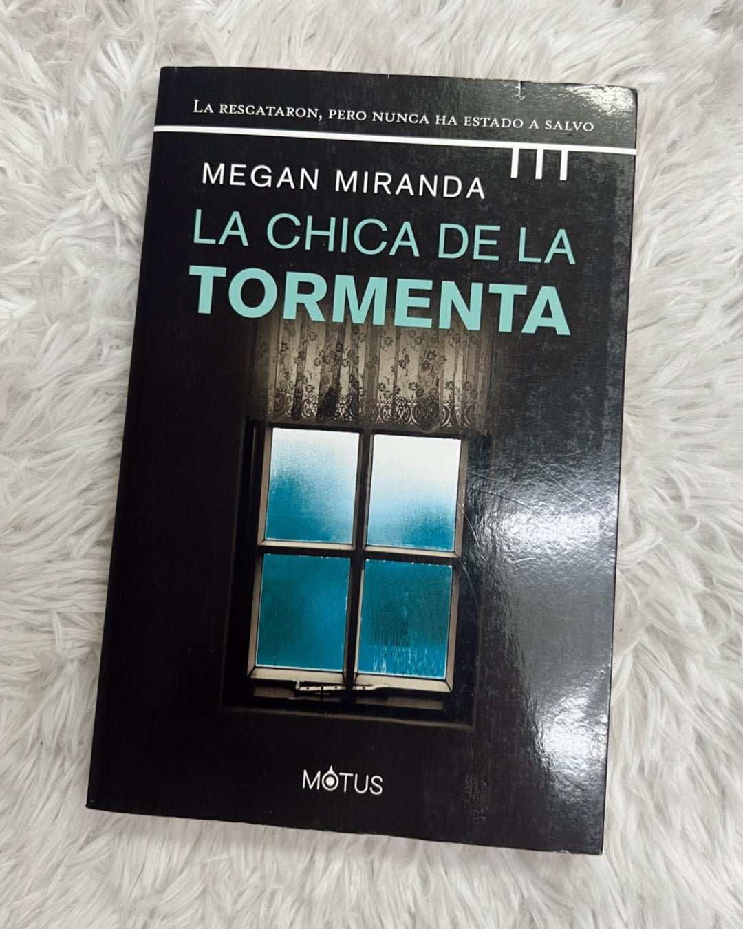 Libro “La chica de la tormenta-Megan Miranda”